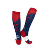High Performance Riding Socks - Navy and Red socks mistylaurel BELTS
