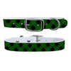 Lumberjack Forest Green Dog Collar Dog Collar mistylaurel BELTS