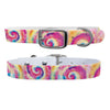 Candy Tie Dye Dog Collar Dog Collar mistylaurel BELTS