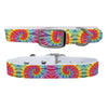 Tie Dye Swirl Dog Collar Dog Collar mistylaurel BELTS