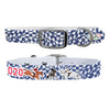 Olympic Blue Dog Collar Dog Collar mistylaurel BELTS