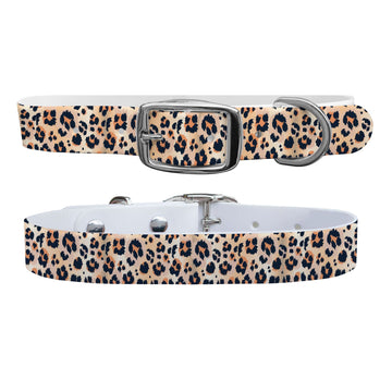 Leopard Print Dog Collar Dog Collar exsaltdressings BELTS