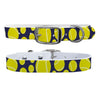 Tennis Balls Dog Collar Dog Collar mistylaurel BELTS