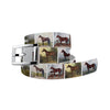 Vintage Horses Belt Belt-Classic mistylaurel BELTS