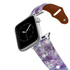 Amethyst Leather Apple Watch Band Apple Watch Band - Leather mistylaurel BELTS