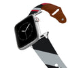 Atlanta Football Color Block Team Spirit Leather Apple Watch Band Apple Watch Band - Leather mistylaurel BELTS