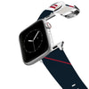 Houston Football Color Block Team Spirit Apple Watch Band Apple Watch Band mistylaurel BELTS