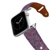 Purple Dream Leather Apple Watch Band Apple Watch Band - Leather mistylaurel BELTS