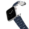Bits Navy Apple Watch Band Apple Watch Band mistylaurel BELTS
