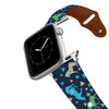 Pony Love Blue Leather Apple Watch Band Apple Watch Band - Leather mistylaurel BELTS