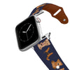 Airedale Terrier Leather Apple Watch Band Apple Watch Band - Leather mistylaurel BELTS