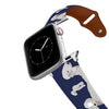 Bedlington Terrier Leather Apple Watch Band Apple Watch Band - Leather mistylaurel BELTS