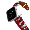 Beagle Leather Apple Watch Band Apple Watch Band - Leather mistylaurel BELTS