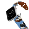 Basset Hound Leather Apple Watch Band Apple Watch Band - Leather mistylaurel BELTS