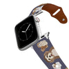 Havanese Leather Apple Watch Band Apple Watch Band - Leather mistylaurel BELTS