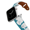 Maltese Leather Apple Watch Band Apple Watch Band - Leather mistylaurel BELTS
