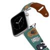 Shar Pei Apple Leather Apple Watch Band Apple Watch Band - Leather mistylaurel BELTS