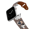 Pomsky Leather Apple Watch Band Apple Watch Band - Leather mistylaurel BELTS