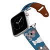 Schnauzer Leather Apple Watch Band Apple Watch Band - Leather mistylaurel BELTS
