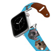 Weimaraner Leather Apple Watch Band Apple Watch Band - Leather mistylaurel BELTS