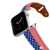 Americana Leather Apple Watch Band Apple Watch Band - Leather mistylaurel BELTS