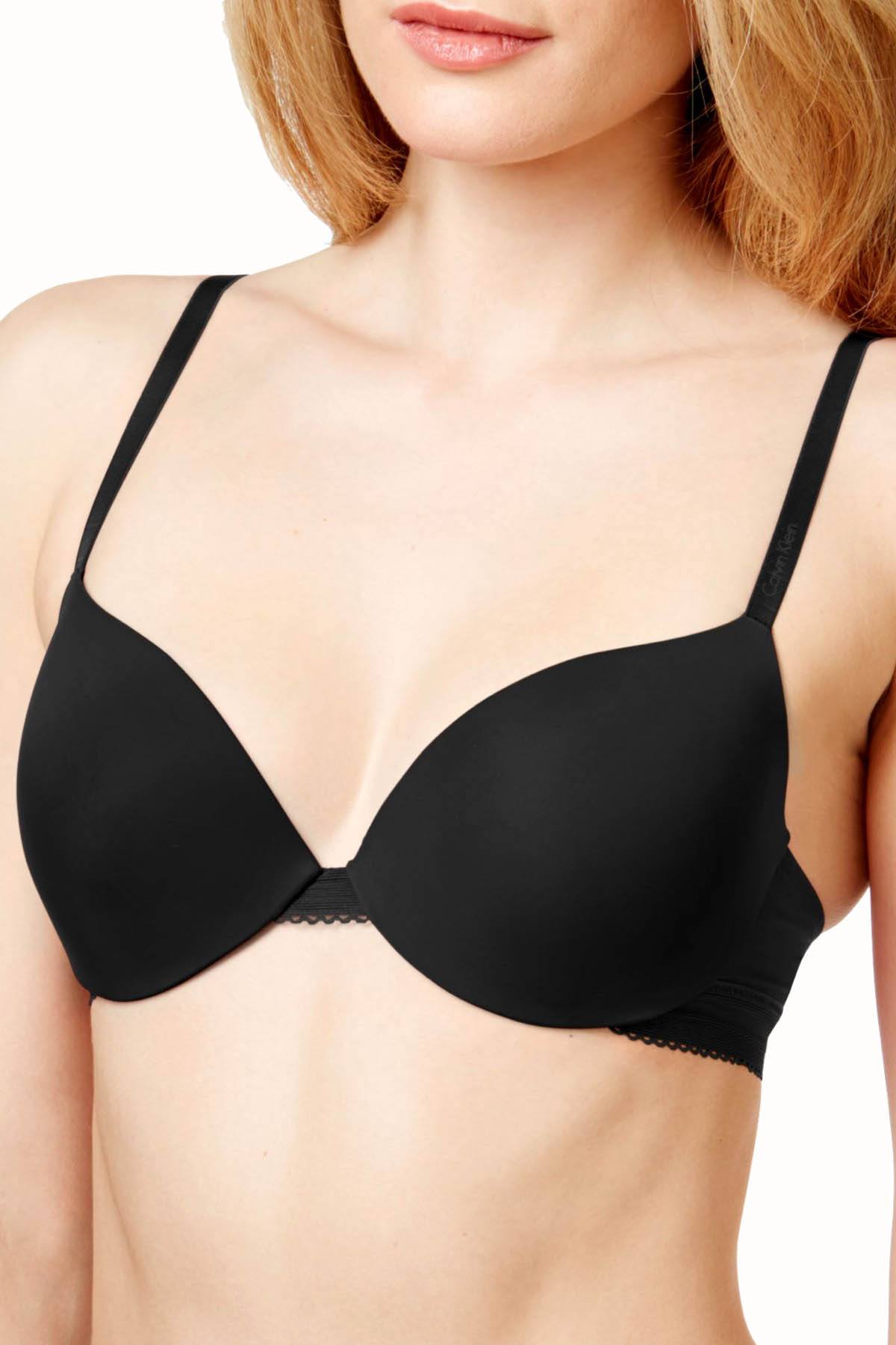 calvin klein full coverage t shirt bra