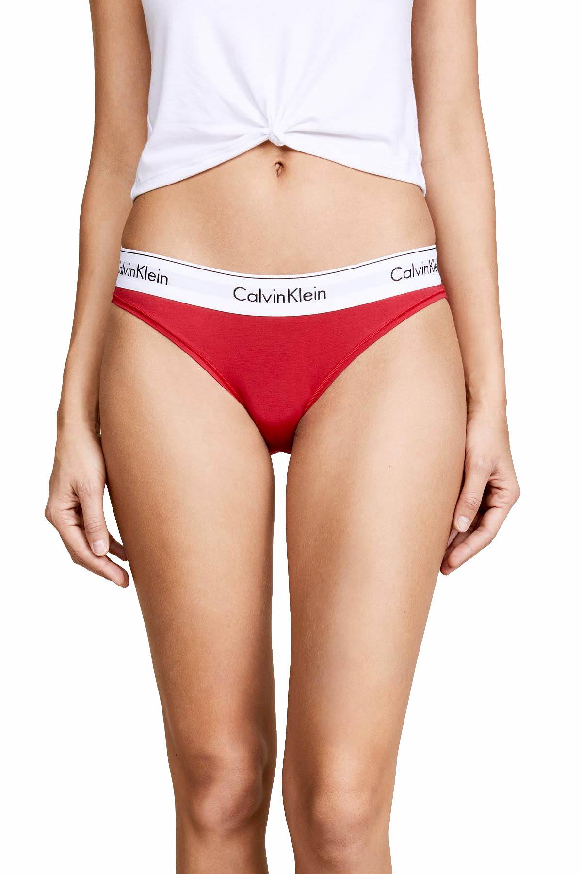 Calvin Klein Empower-Red Modern Cotton Bikini Brief | CheapUndies