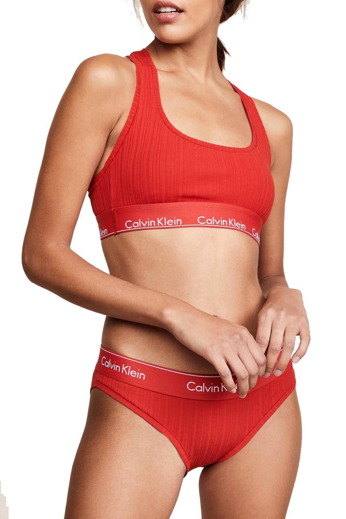 Calvin Klein Modern Cotton Padded Bralette QF1654 - Size: Medium