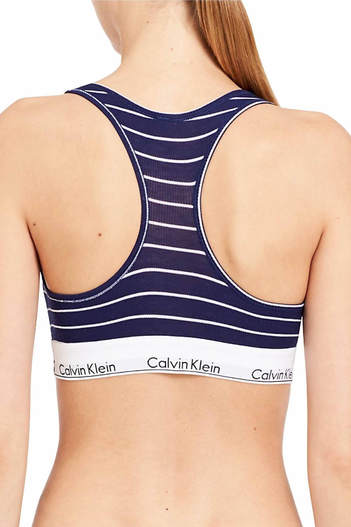 calvin klein navy bralette