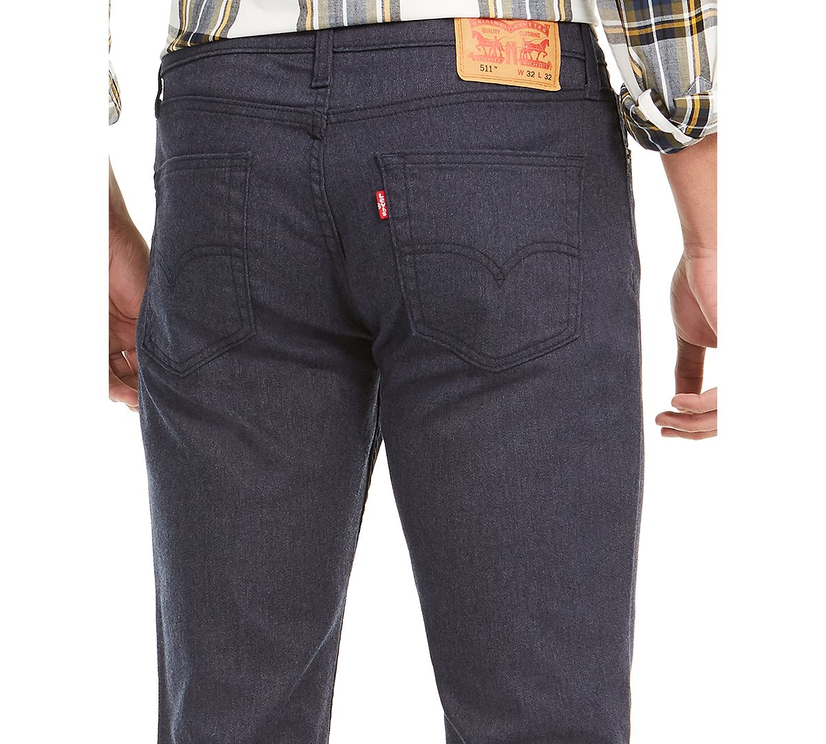 levi's 511 flannel jeans