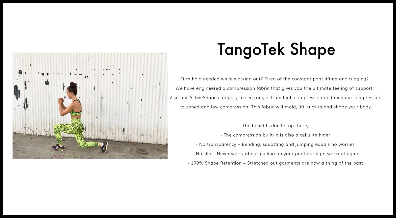 TangoFit Shape