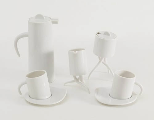 Cheska Ambula white tea and coffee set