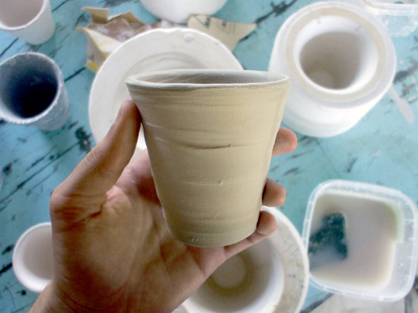 Informal Tea Cups Handmade in Tauranga New Zealand