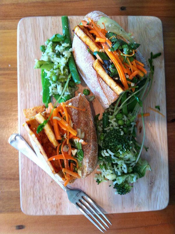 Vietnamese Tofu Baguette