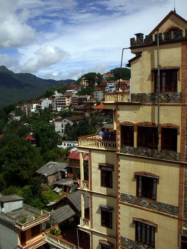 cambodian mountainside village