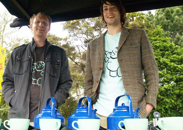 Chris and Tim from Informal Tea at the Waitakere Festival 2012