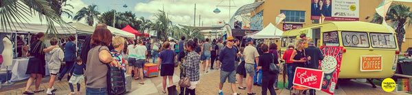 tauranga waterfront market panorama