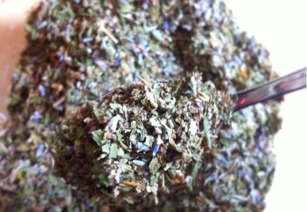 organic mint rosemary lavender tea
