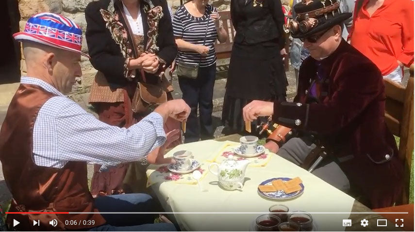 tea duelling madness in England