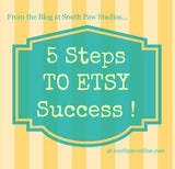 5 steps to etsy success