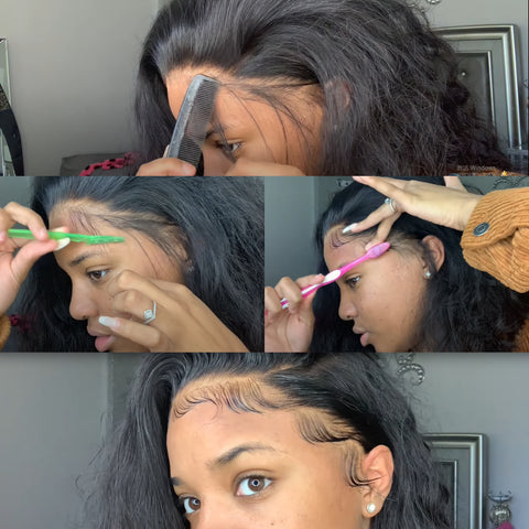 How To Create Baby Hairs To Get A Real Hairline Step By Step – 