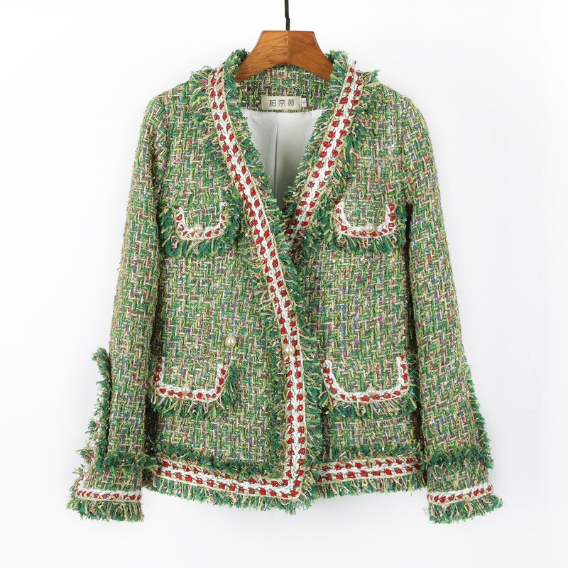 Chaqueta Tweed mujer, talla pequeña. 2XL