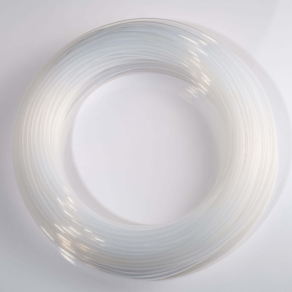 Transparent 1/4 ID x 5/16 OD 15' Length Fluorotherm Polymers Fluorostore F018124-15 Fractional FEP Tubing 15 Length 1/4 ID x 5/16 OD 