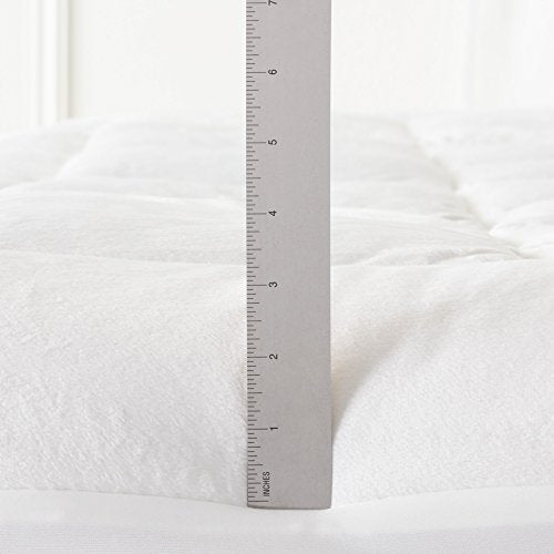 pinzon hypoallergenic overfilled microplush mattress topper