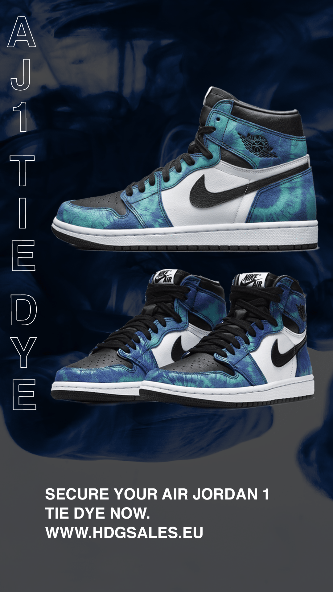 air jordan 1 tie dye footlocker