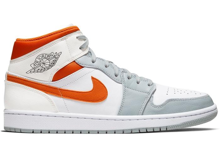 air jordan 1 orange grey