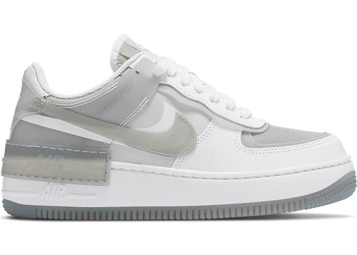 nike air force 1 shadow white grey