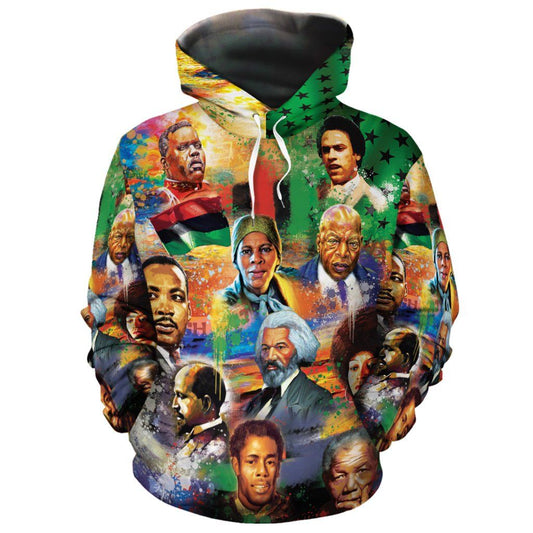 Civil Rights Moments All-over Hoodie