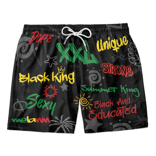 Black King's Time Shorts
