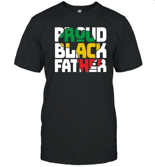 Proud Black Father T-shirt